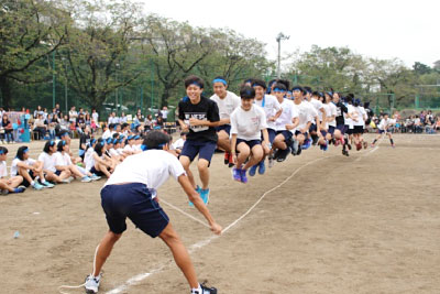 チームジャンプは呼吸が大切
