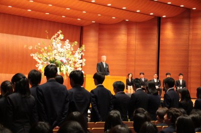 １人ずつ名前が読み上げられました