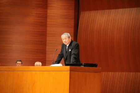 石井校長式辞