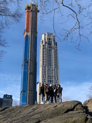 セントラルパークにて