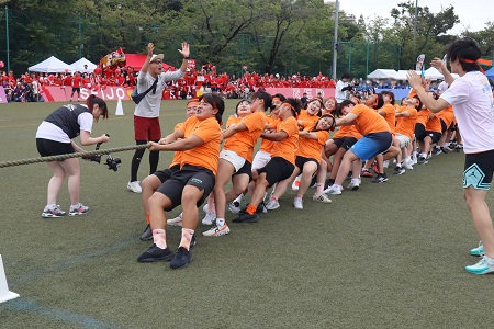 選抜種目・綱引き「パワフルプロロープ」