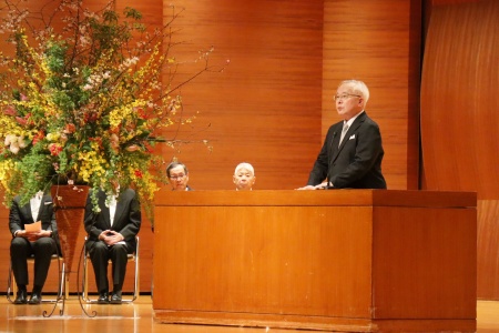 戸部学園長祝辞