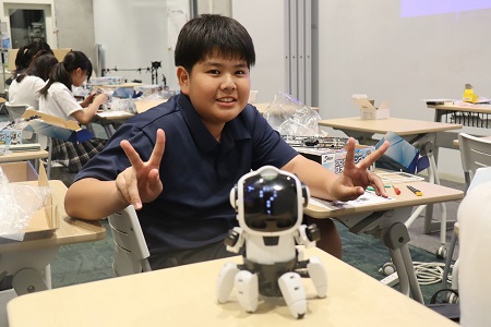 ついにロボットが完成！