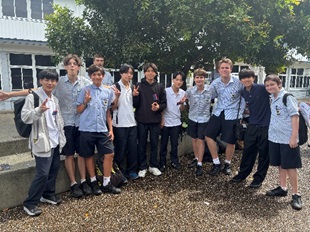 Buddyと過ごしたLunch Breakの様子