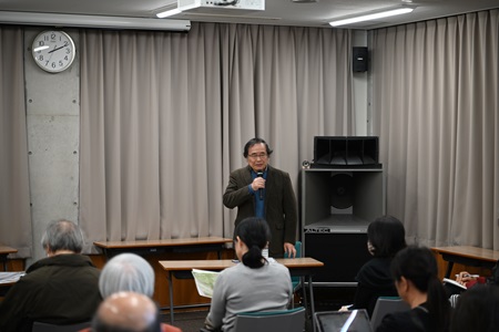 進行役を務めて下さった石神隆さん