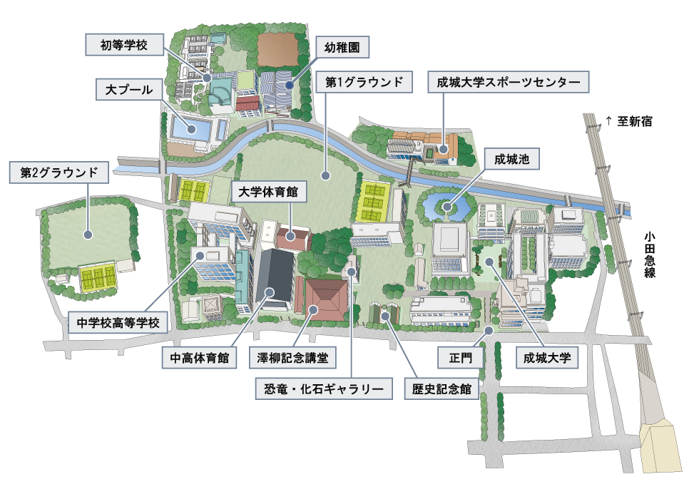 キャンパスマップ