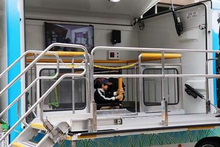 震度7を体験できる起震車体験にも多くの方が参加してくださいました