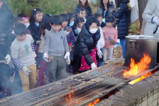 たき火を楽しもう