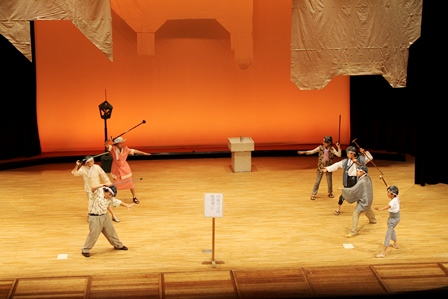 5年白樺組「三丁目の大戦争」