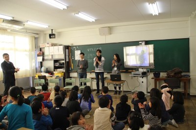 さあ、交流が始まりました