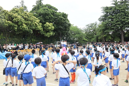 不安定な天候の中スタートしましたが、後半には晴れ間も見えました