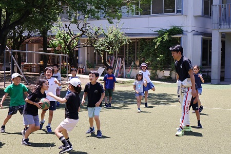 白熱のドッジボール