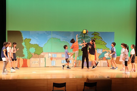 ドッジボールでも大活躍