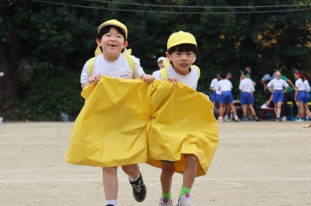 一緒に走ろう！（年長組）
