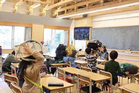 災害時には身近にあるもので身を守ろう