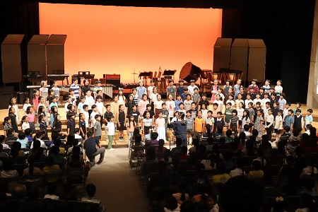 斉唱　3年柚組・椈組・柾組