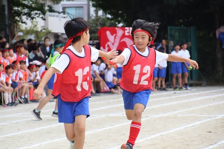 クラス対抗リレー（3年生）