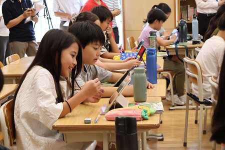 5年生英語の授業