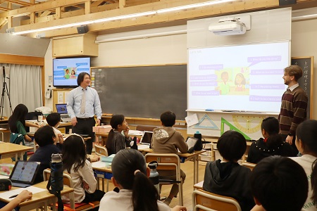 英語（5年生）公開授業