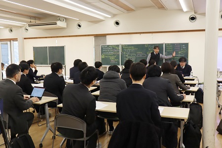 中村光一先生、市川啓先生、高橋丈夫校長による対談