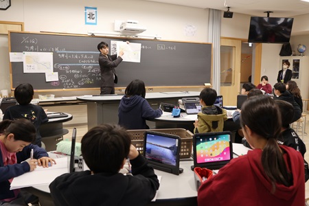 理科（5年生）公開授業