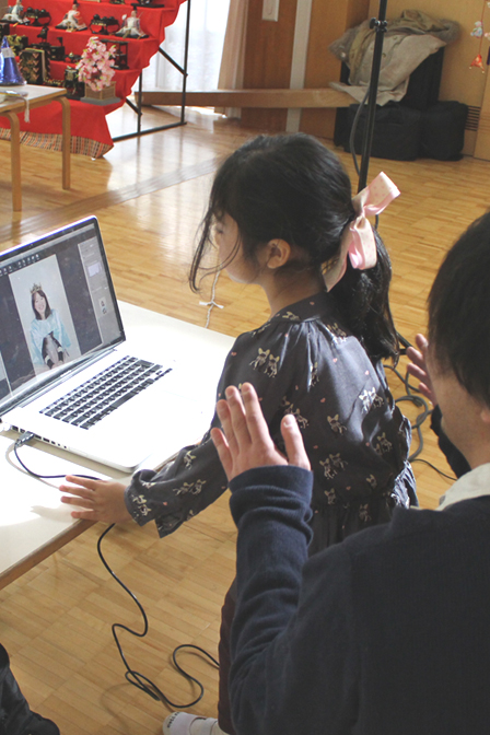 撮った写真をチェック