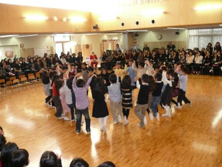 クリスマス会の様子