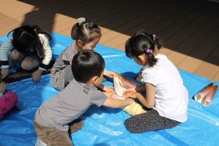 むいても、むいてもまだ皮だよ～？