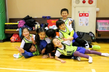 あっという間にコーチと仲良し