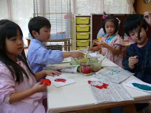 はっぱスタンプ４