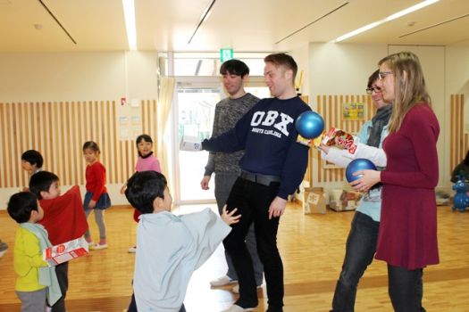 成城大学の留学生と楽しくゲーム♪