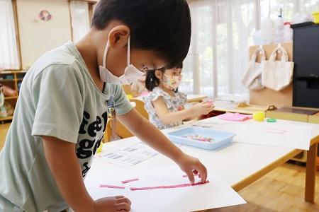 長い線を作ってみたり…