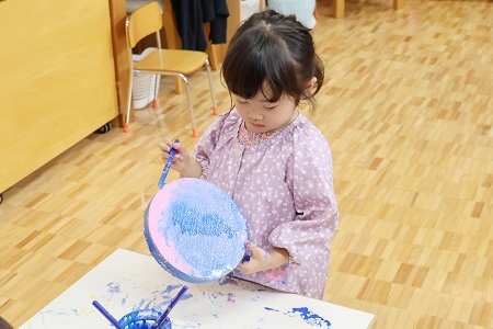 上手に塗れました