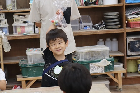 袋に入れて大事に持ち帰りました