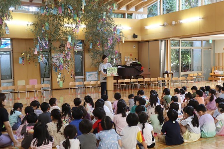 紙芝居『天の川にかかるはし』