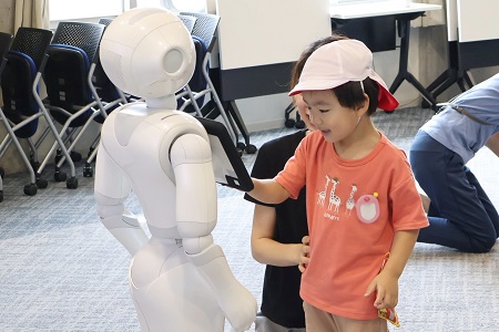 タブレットにも触ってみました