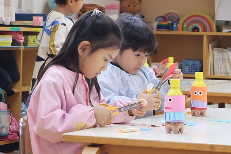 さらに素敵な作品に！顔や装飾をさらにつけていきます