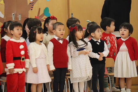年少組の歌「クリスマスの かねが」