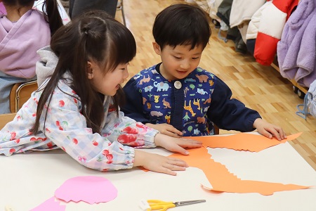 何の形に見えるかな