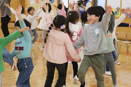 年長組が、思い出のダンス「ディズニーメドレー」を披露
