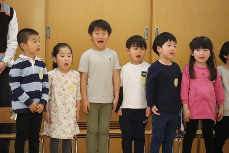 全員で「ドロップスのうた」も歌いました
