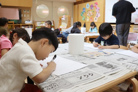 作品作りに集中して取り組んでいました