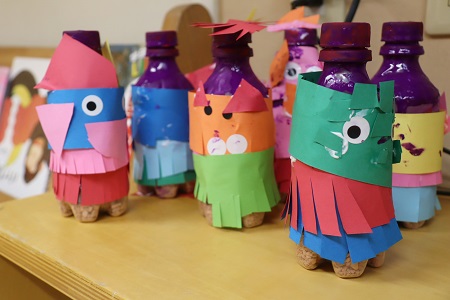 いろいろな顔のカシシができました