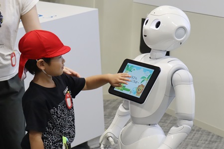 タブレットにも触ってみました