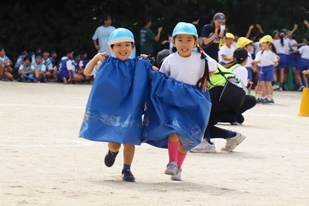 緒に走ろう！（年長組）