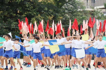 旗体操（6年生）