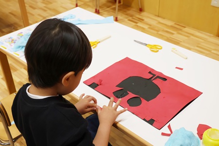 作りながら、次々と面白いアイデアが湧いてくるようです